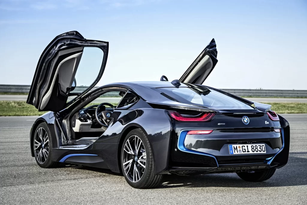 BMW i8 Cars with butterfly doors