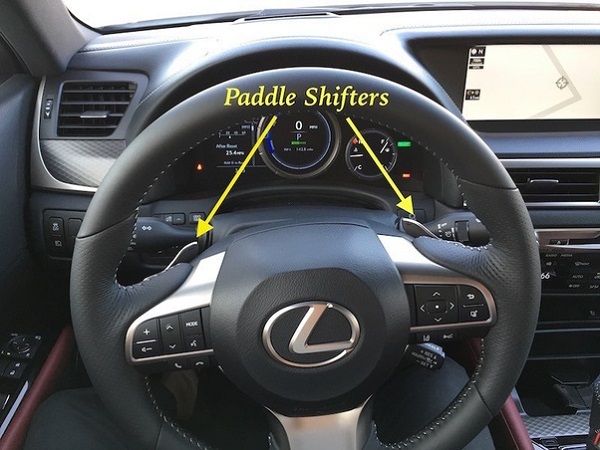 Paddle Shifter With Gear Shift