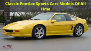 Classic Pontiac Sports Cars Models