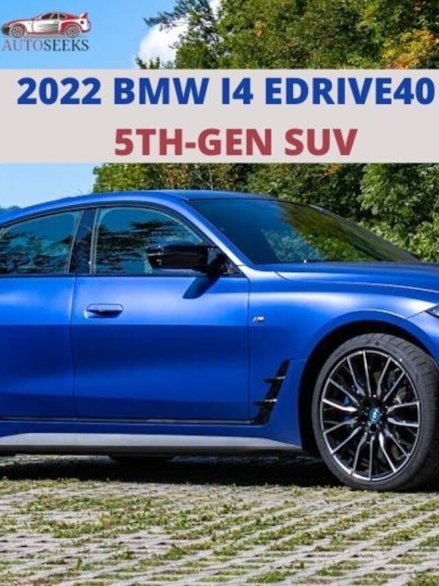2022 BMW i4 eDrive40 All-Electric Luxury 5TH-GEN SUV