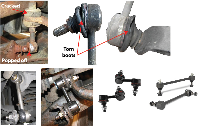 Broken Sway Bar Links