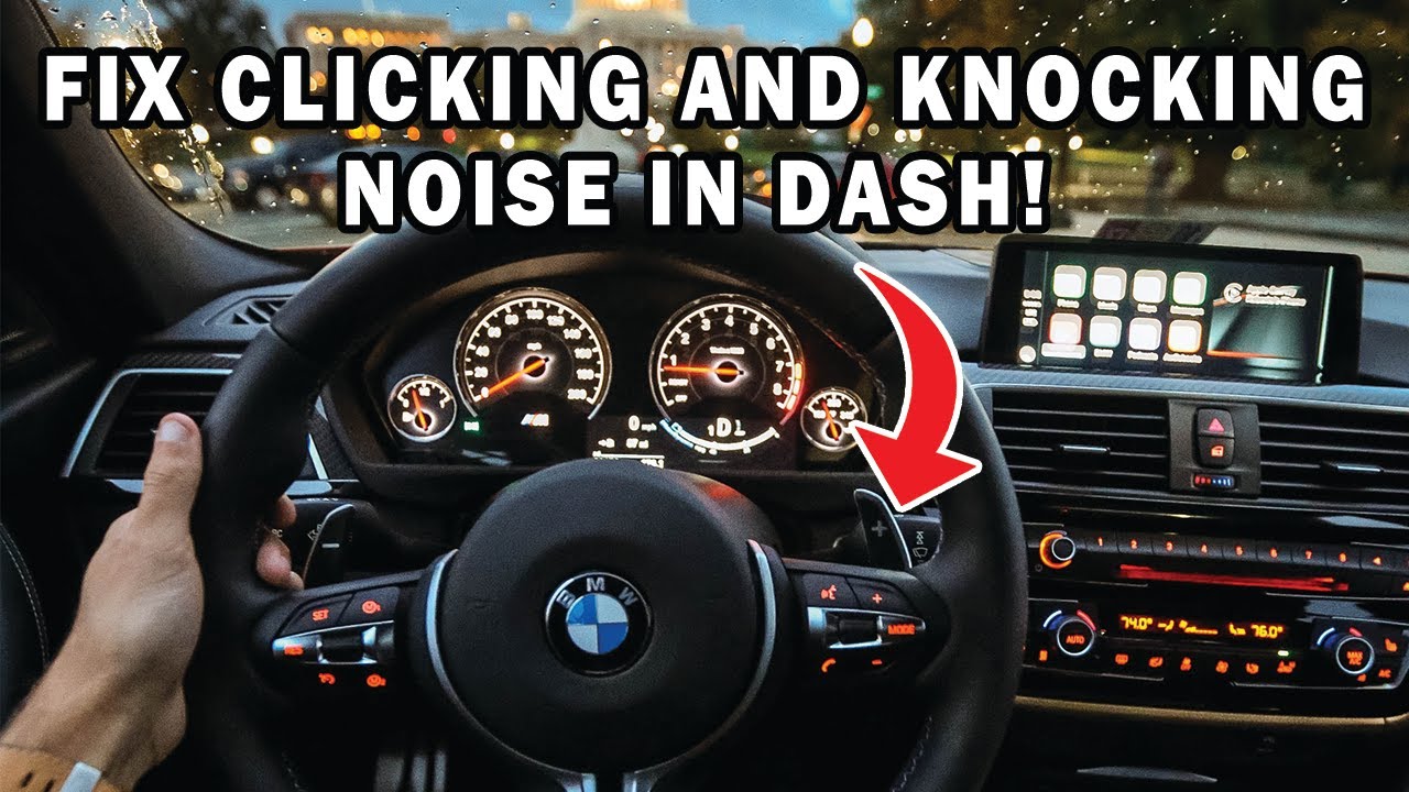 clicking noise in dashboard when car is off