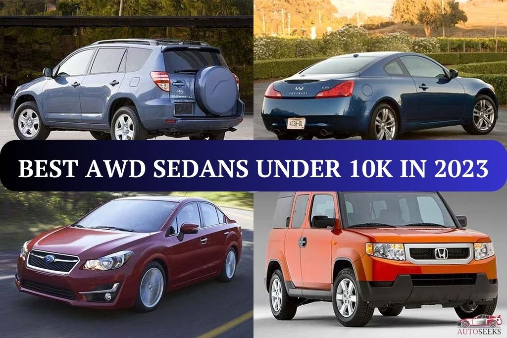 Best AWD sedans under 10k in 2023