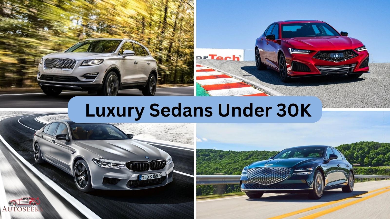 luxury sedans under 30k