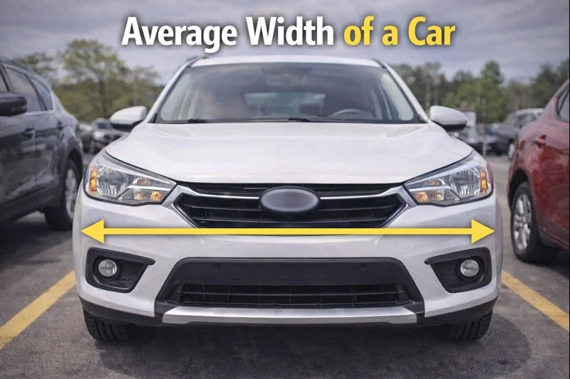 Average Width Of A Car