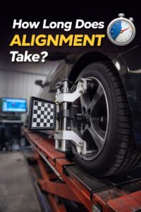 Read more about the article How Long Does A Wheel Alignment Take? Time, Process, And Real Factors