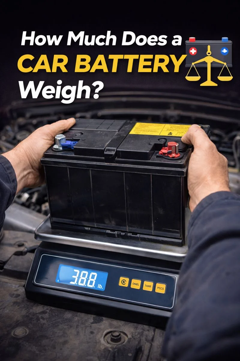 You are currently viewing How Much Does A Car Battery Weigh? A Complete Practical Guide