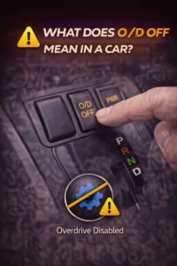 Read more about the article What Does O D Off Mean In A Car And When To Use It