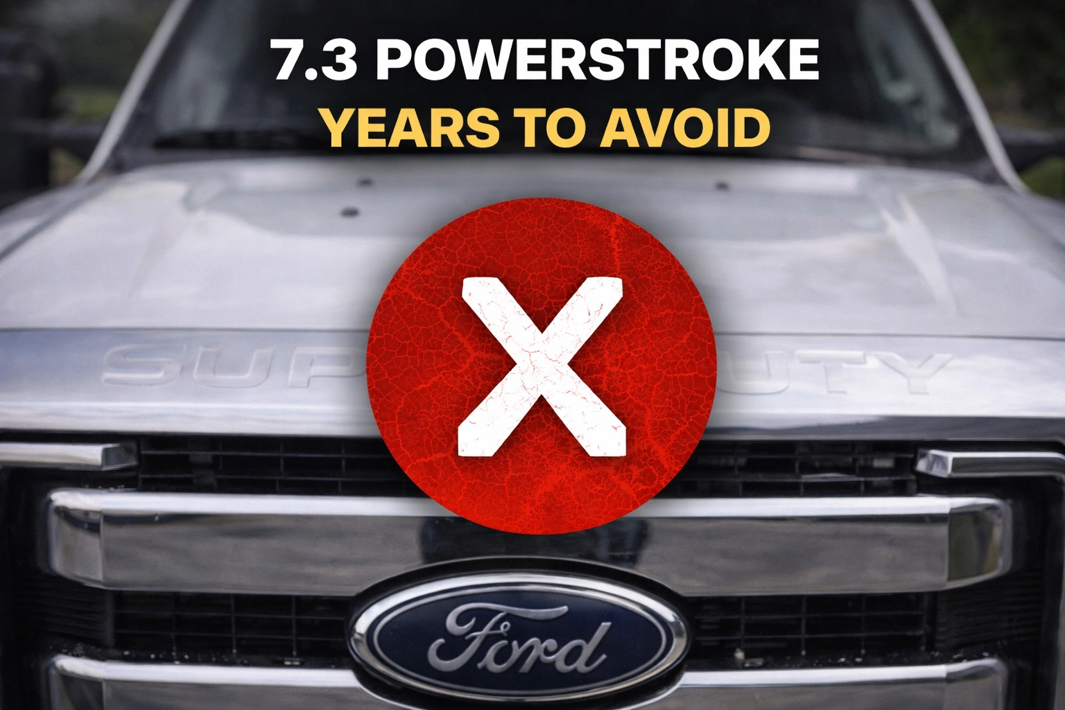 You are currently viewing 7.3 Powerstroke Years To Avoid And What To Check