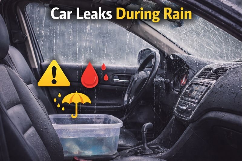You are currently viewing Car Leaks During Rain And Why They Happen