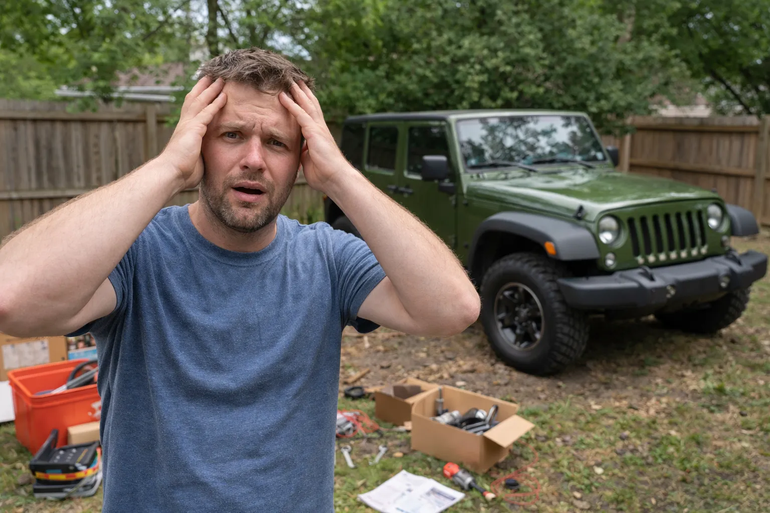 help i accidentally built a jeep