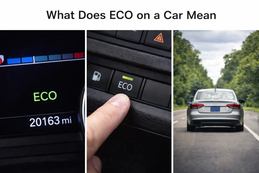 What Does ECO On A Car Mean