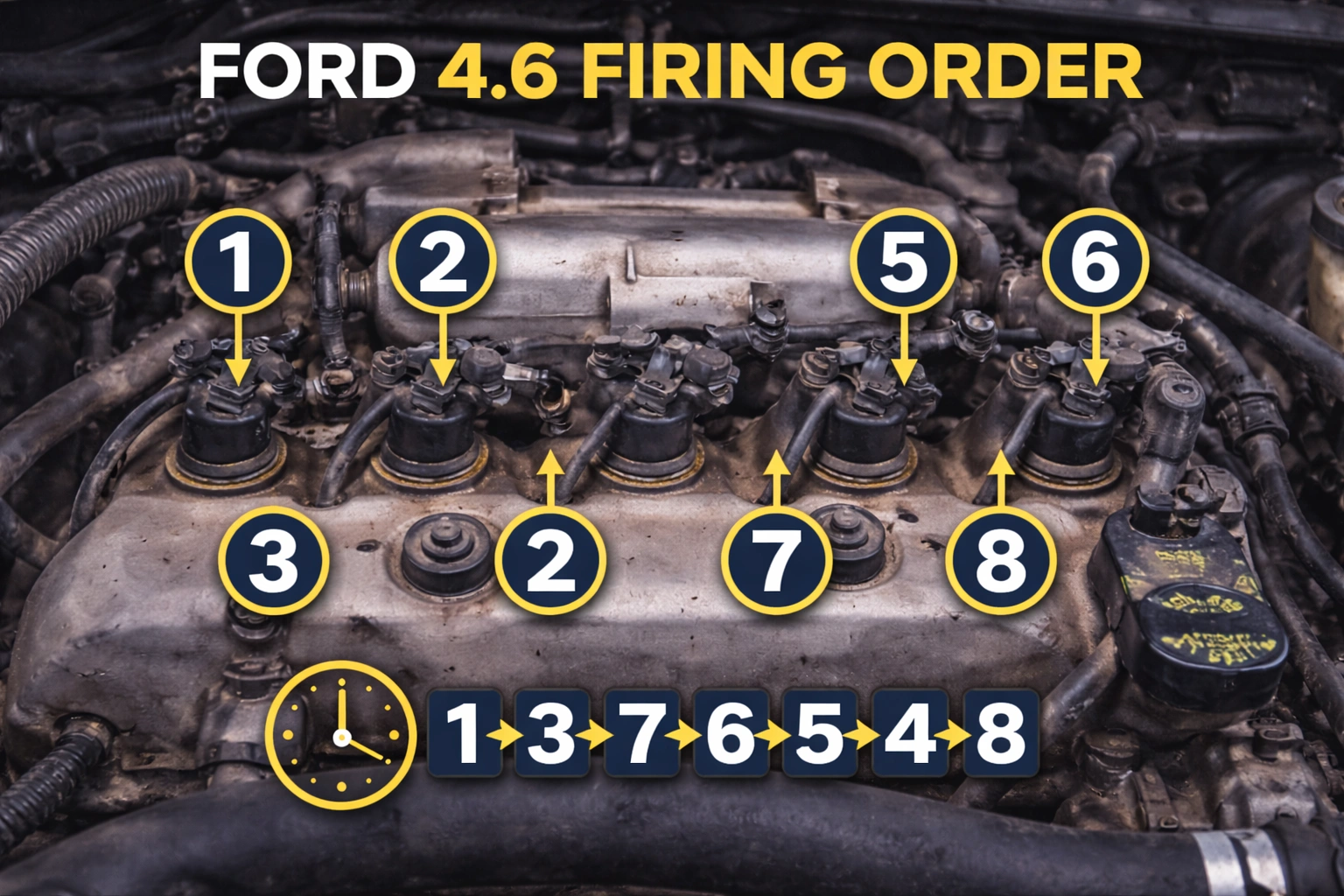 You are currently viewing Ford 4.6 Firing Order And Cylinder Layout Guide