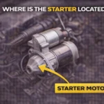 Where Is The Starter Located In A Car?