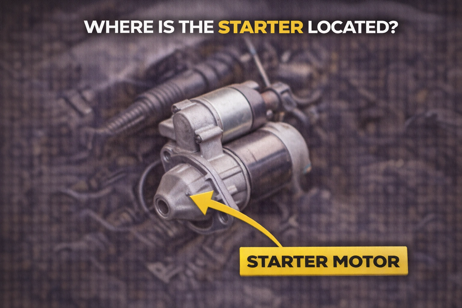 You are currently viewing Where Is The Starter Located In A Car?