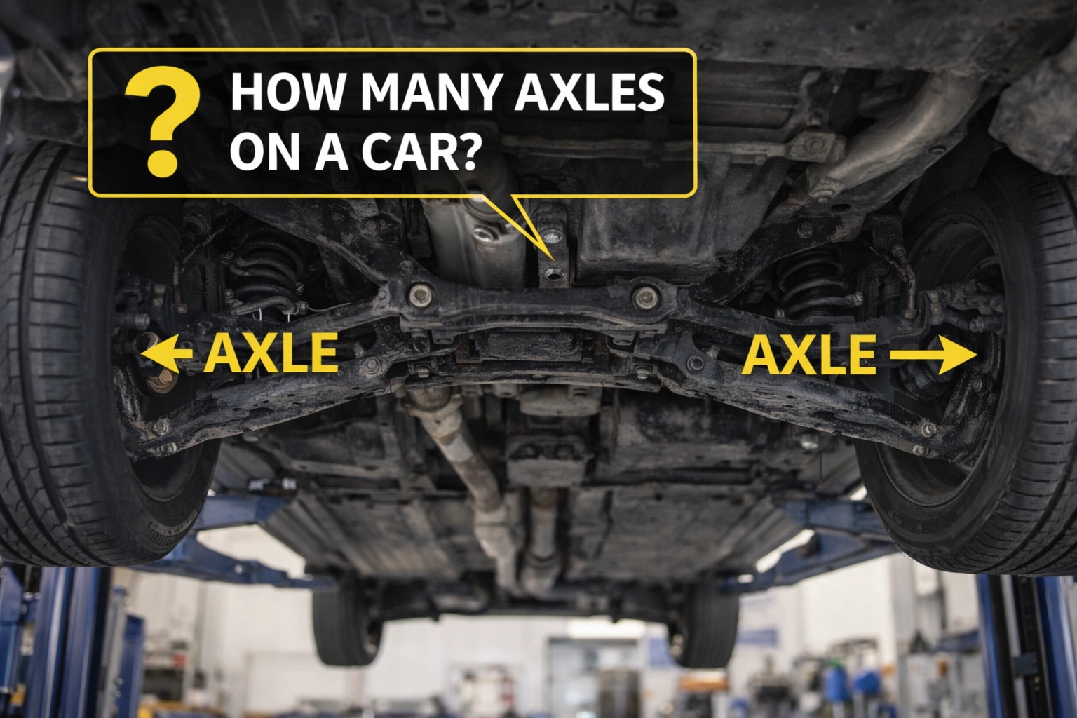 You are currently viewing How Many Axles On A Car And What They Do