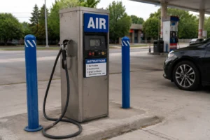 Read more about the article Gas Station Tire Pump Guide For Proper Tire Pressure